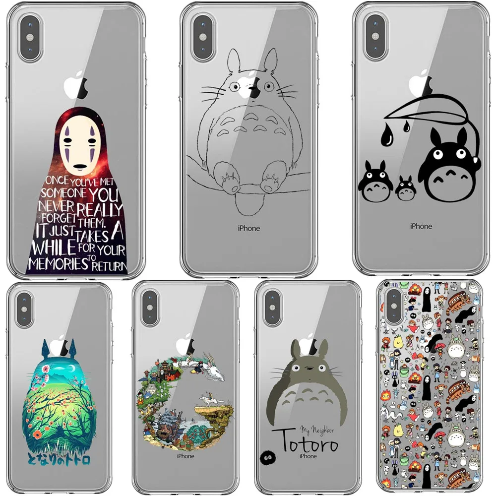 Чехлы для телефона МИЛЫЙ Тоторо Унесенные призраками Ghibli Миядзаки аниме