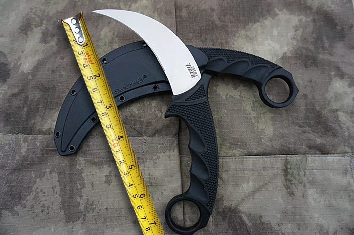 Новый нож karambit из холодной стали стальной Tigers с фиксированным лезвием походные