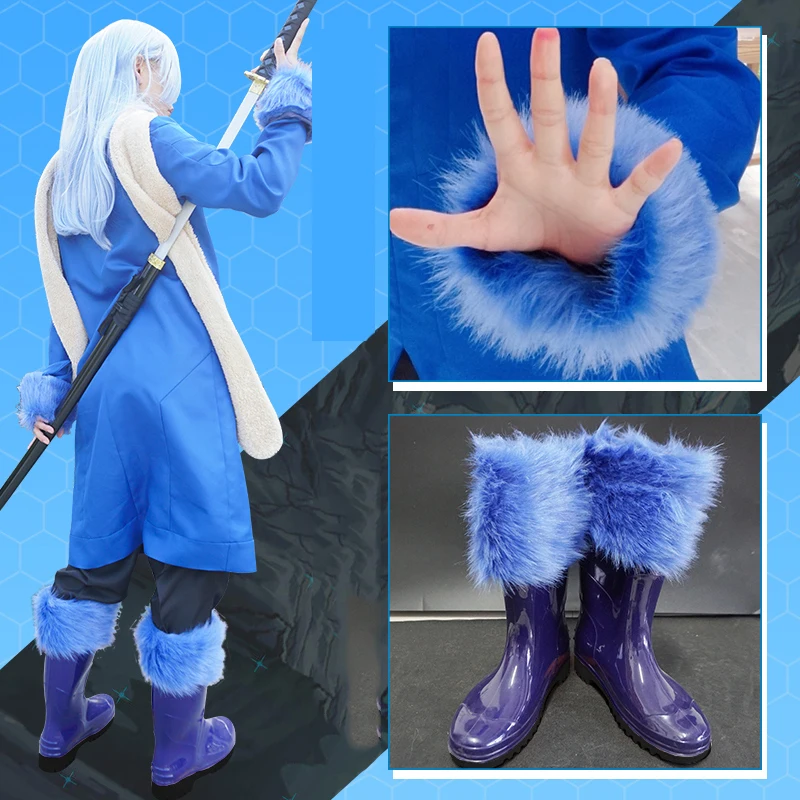 Аниме этого времени у меня есть перевоплотится в слизи Костюмы для косплея Rimuru