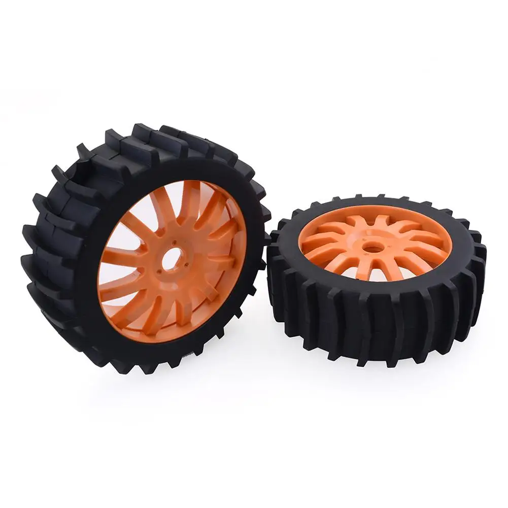 4 шт. 1/8 RC Внедорожные багги снег песок весло шины колеса для HSP HPI Baja