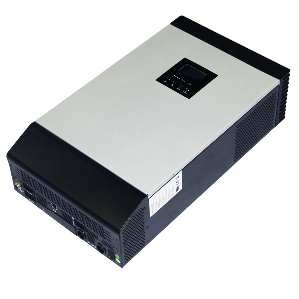 

5000VA 4000W Pure Sine Wave Inverter Hybrid Inverter 48VDC Input 220VAC Output with MPPT Solar Charger Controller 60A