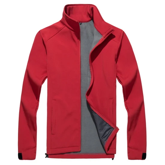 red LoClimb женские походные куртки для мужчин и женщин зимние уличные флисовые пальто для альпинизма треккинга Спортивная флисовая куртка AM345 - Цвет: red