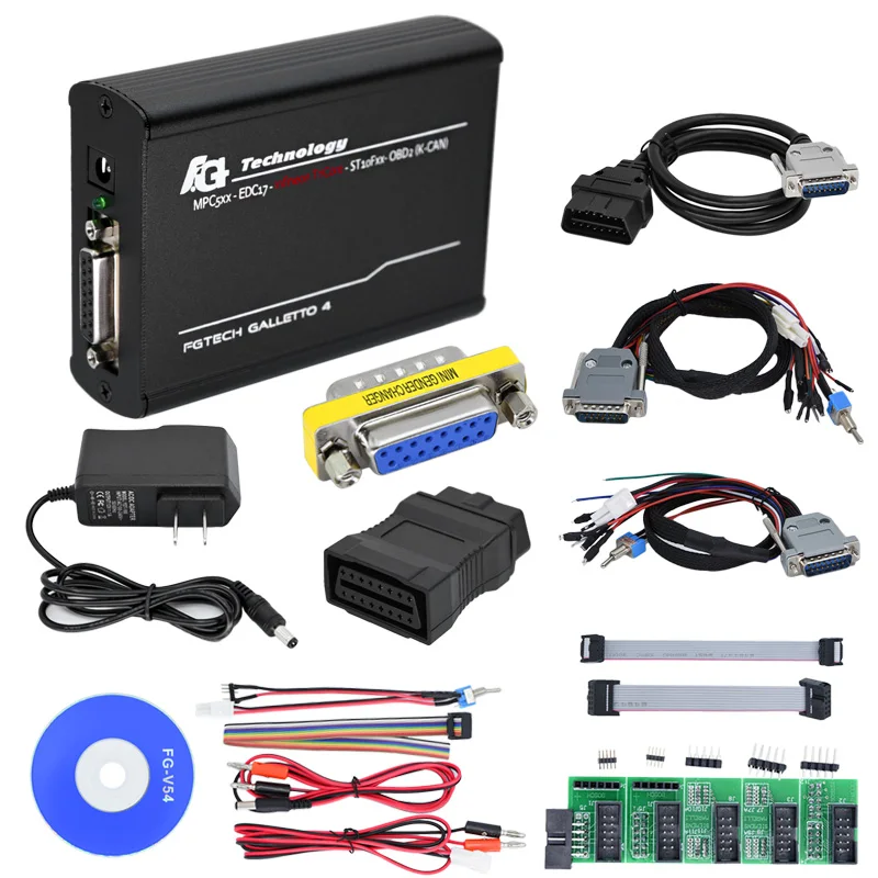 2 шт. много Fgtech Galletto 4 Мастер V54 полный чип Fg tech Поддержка функции BDM Чип ECU