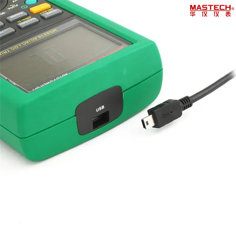 Цифровой Мультиметр MASTECH MS8218 многофункциональный мультиметр с 50000 отсчетами RMS ПК