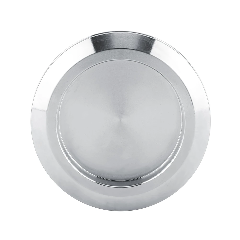 Скрытая дверная ручка круглая овальная 304 Нержавеющая сталь Дверная тяга для