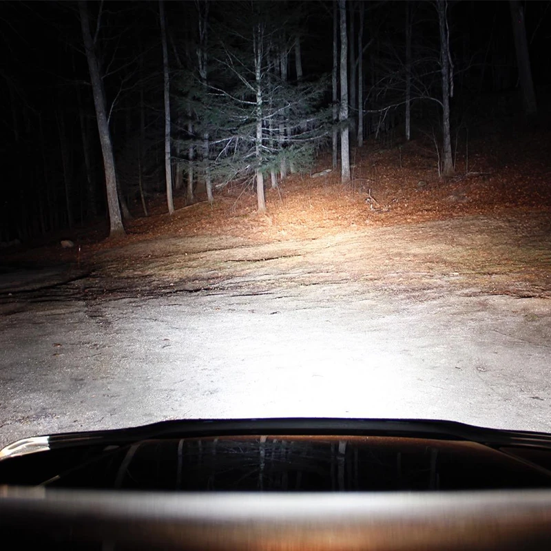 9 inch LED Work Light Bar 96W Driving Work Lamp 12V 24V Spot Flood For 4WD 4x4 Truck Trailer SUV Offroad Boat ATV