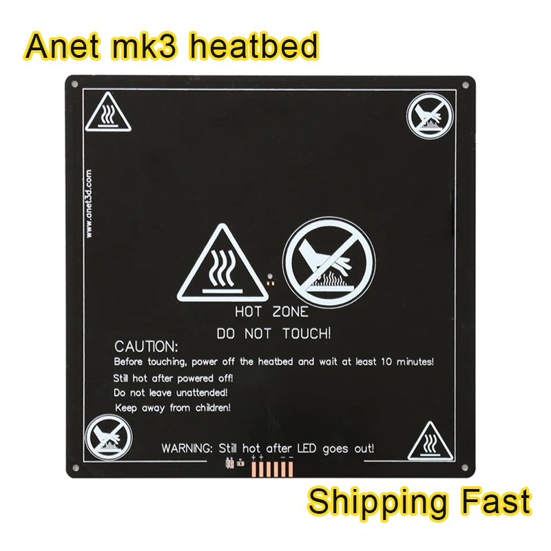 Экструдер MK9 12 В 0,4 мм сопло 100 к Термистор для ANYCUBIC 3D принтеров Prusa I3 Makerbot/diy модели 1,75 мм обновление MK8