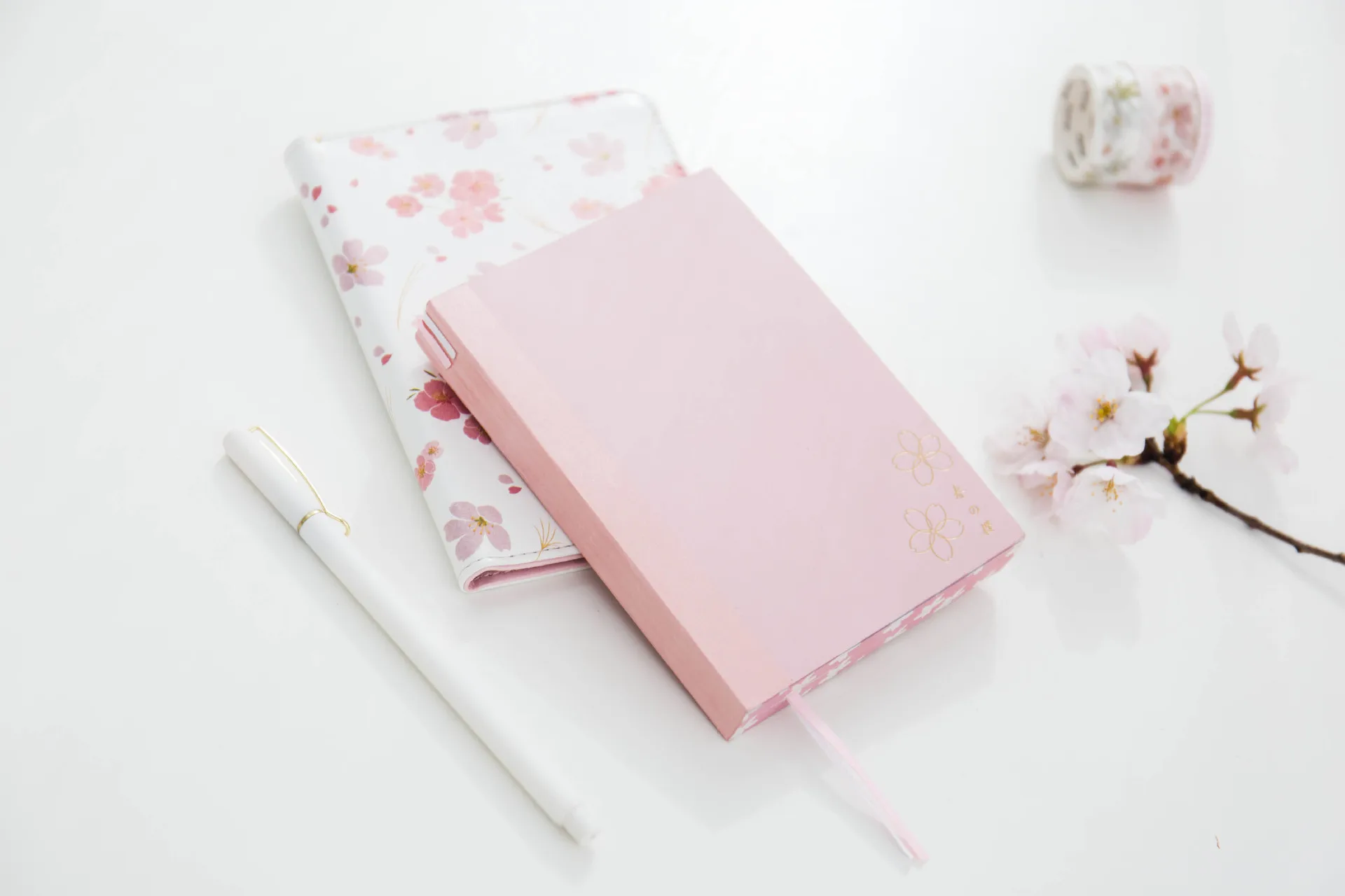 Meet Sakura PU Обложка ежедневный ноутбук подарочный набор с ручкой васи ленты линейка набор мягкая записная книжка подарок для дня рождения специальный случай