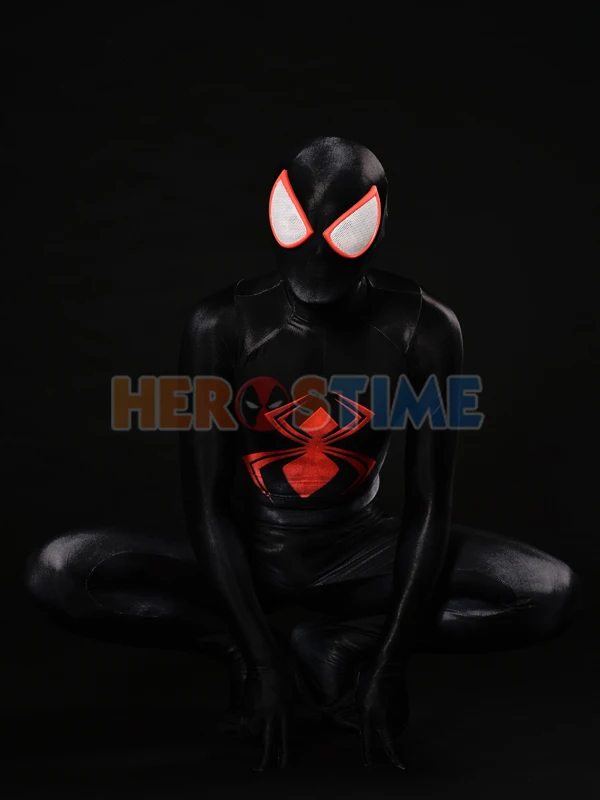 ZentaiHero/Новый комический костюм Человека паука с 3D принтом Черная Вдова Человек