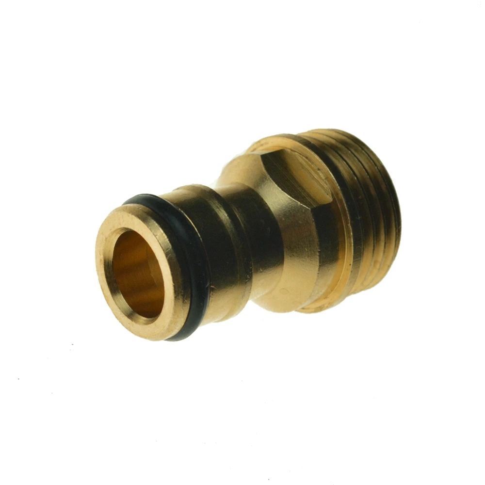 Латунный кран для шланга соединитель садовая водопроводная труба быстрый