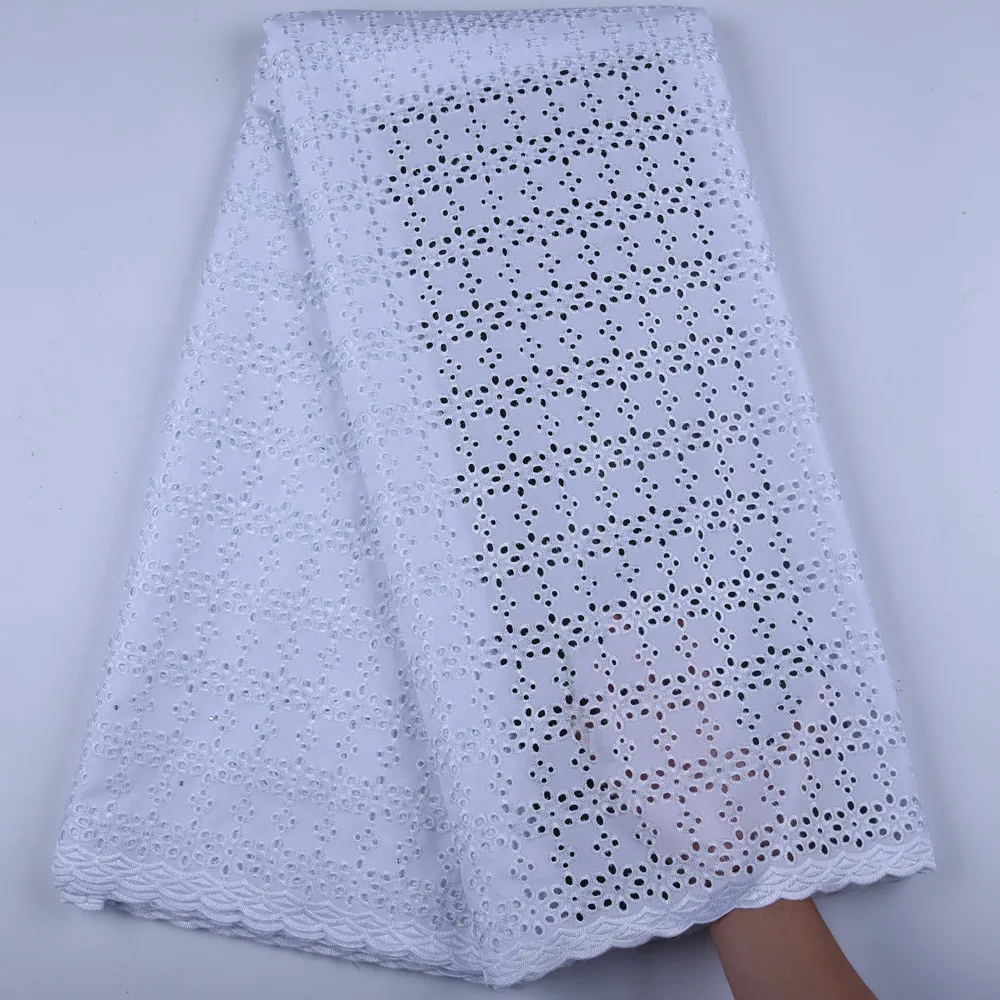 Swiss Voile Laces Switzerland African Dry Cotton Lace Fabric 2019 Latest Embroidery For Wedding A1599 | Дом и сад