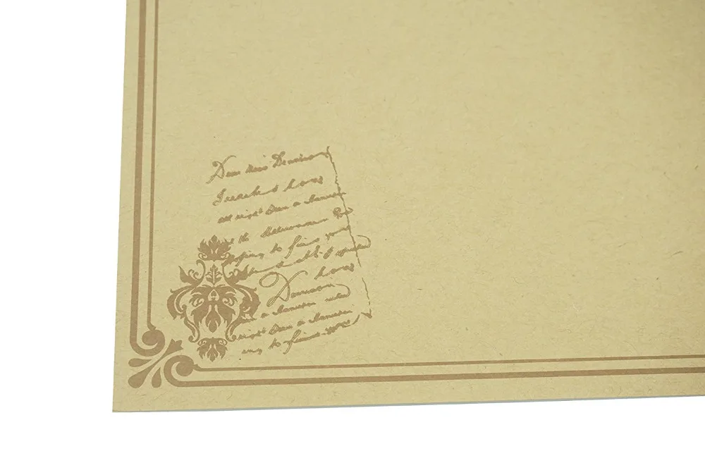 24 шт. винтажные канцелярские письма в ретро стиле бумажные письма|stationery letter|paper
