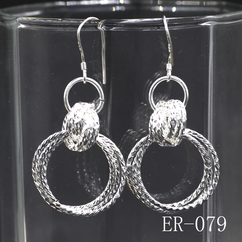 Женские винтажные серьги Красивые Висячие из стерлингового серебра 925 пробы 2017|925