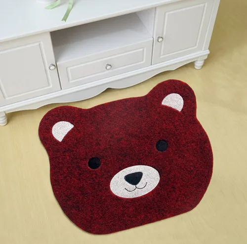 45*52 см 5 мм мультяшный медведь коврик дверной импортные коврики Детский