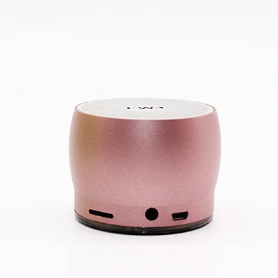 EWA A116 Bluetooth портативный динамик бас металлический материал Открытый Модный маленький динамик оригинальные EWa брендовые колонки - Цвет: Red