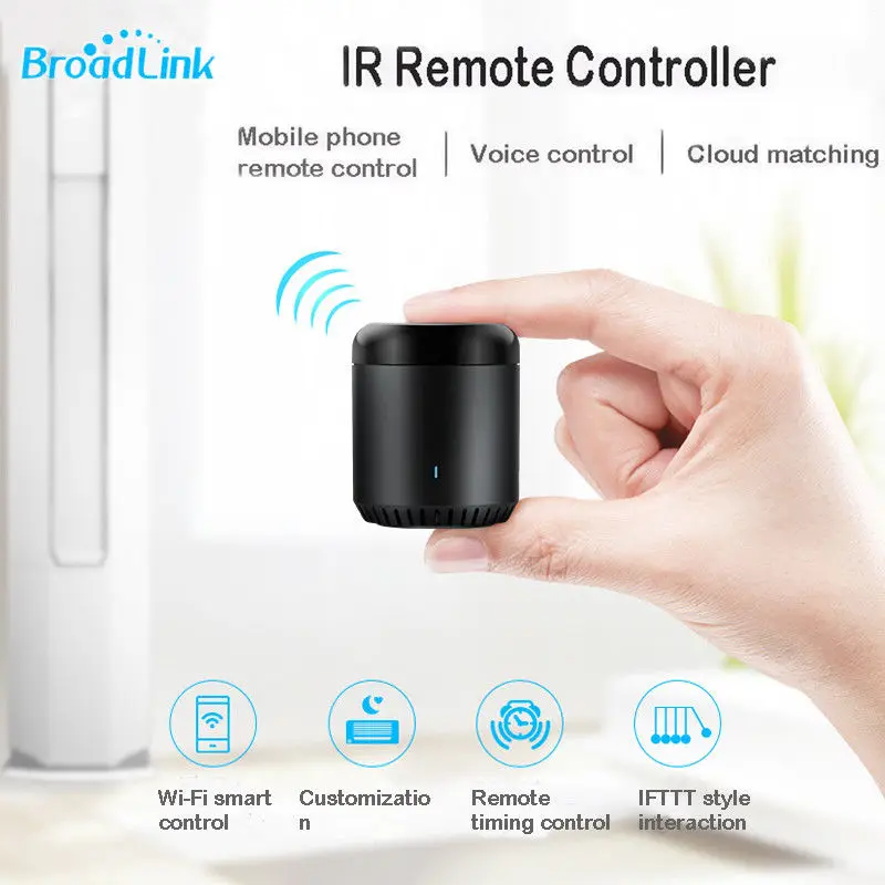 Broadlink RM4 Pro RM Mini 3 WiFi + IR RF управление для Alexa Google Home IFTTT Smart 315/433 МГц APP дистанционное