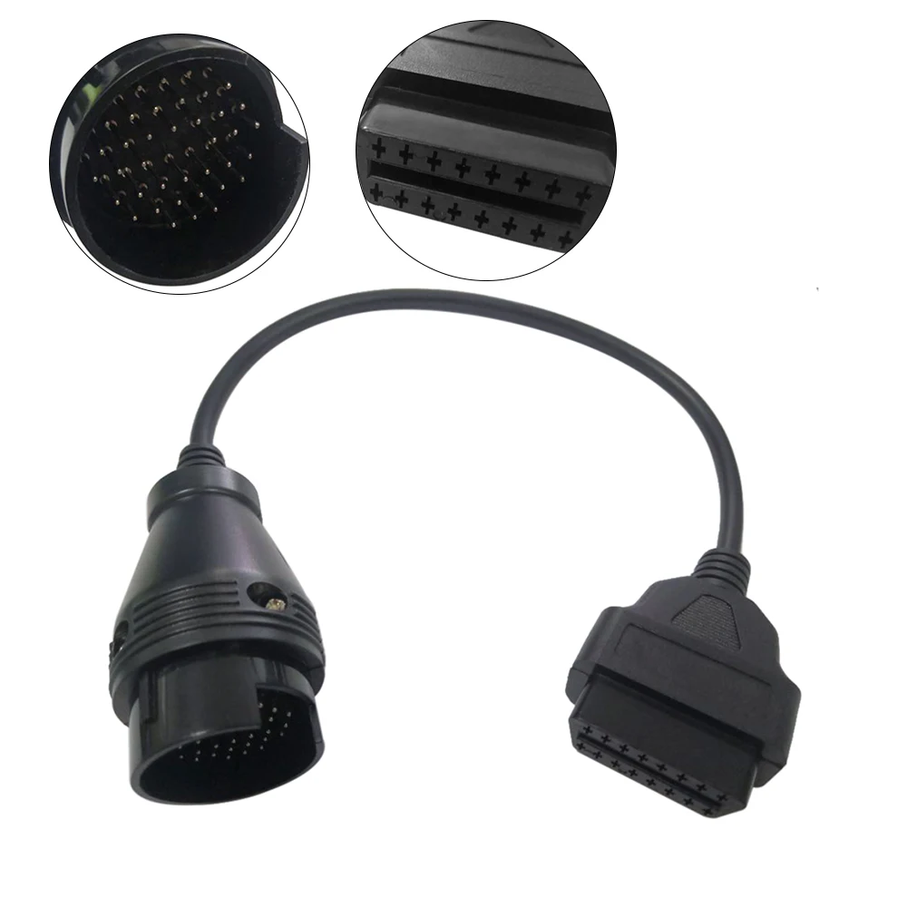 KKMOON Кабельный соединитель от 38Pin до 16Pin OBD 2 гнездовой адаптер соединительный
