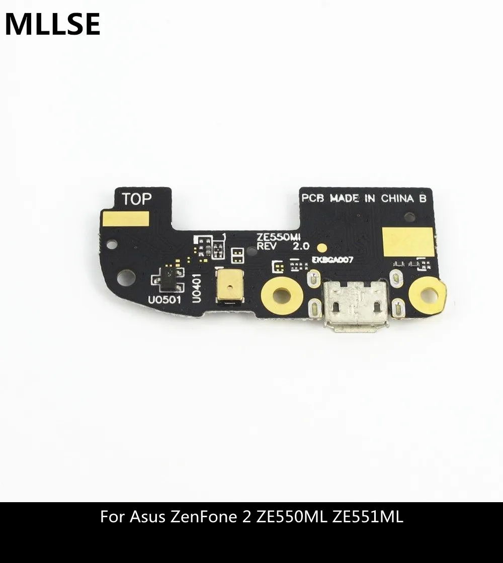 Запасные части для Asus ZenFone 2 ZE550ML ZE551ML USB зарядное устройство зарядная плата док-станция порт разъем гибкий кабель