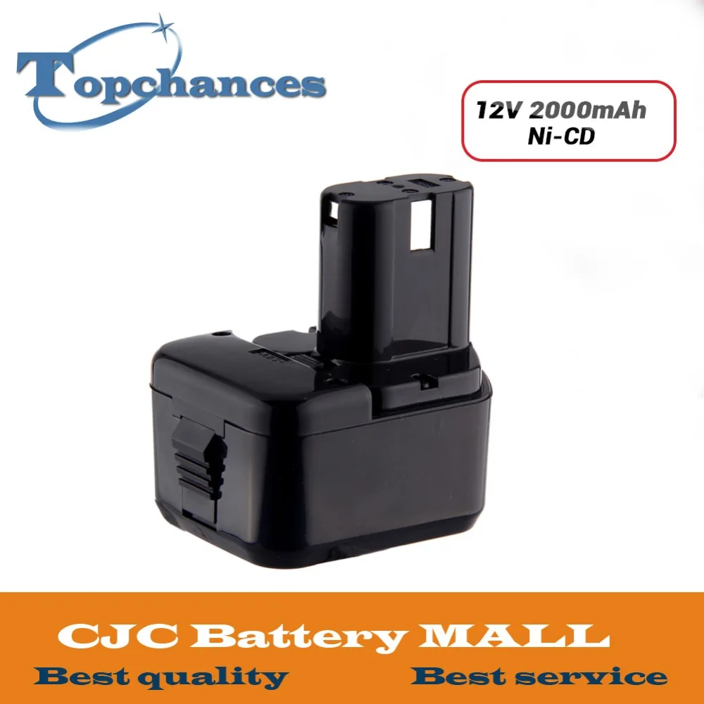 Новейшая Высококачественная никель кадмиевая батарея 2000 мАч 12 В Ач для Hitachi EB1214S