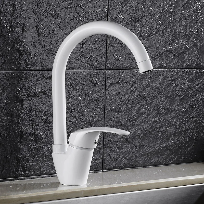 Белые европейские Роскошные пасторальные Смесители для ванной медные краны