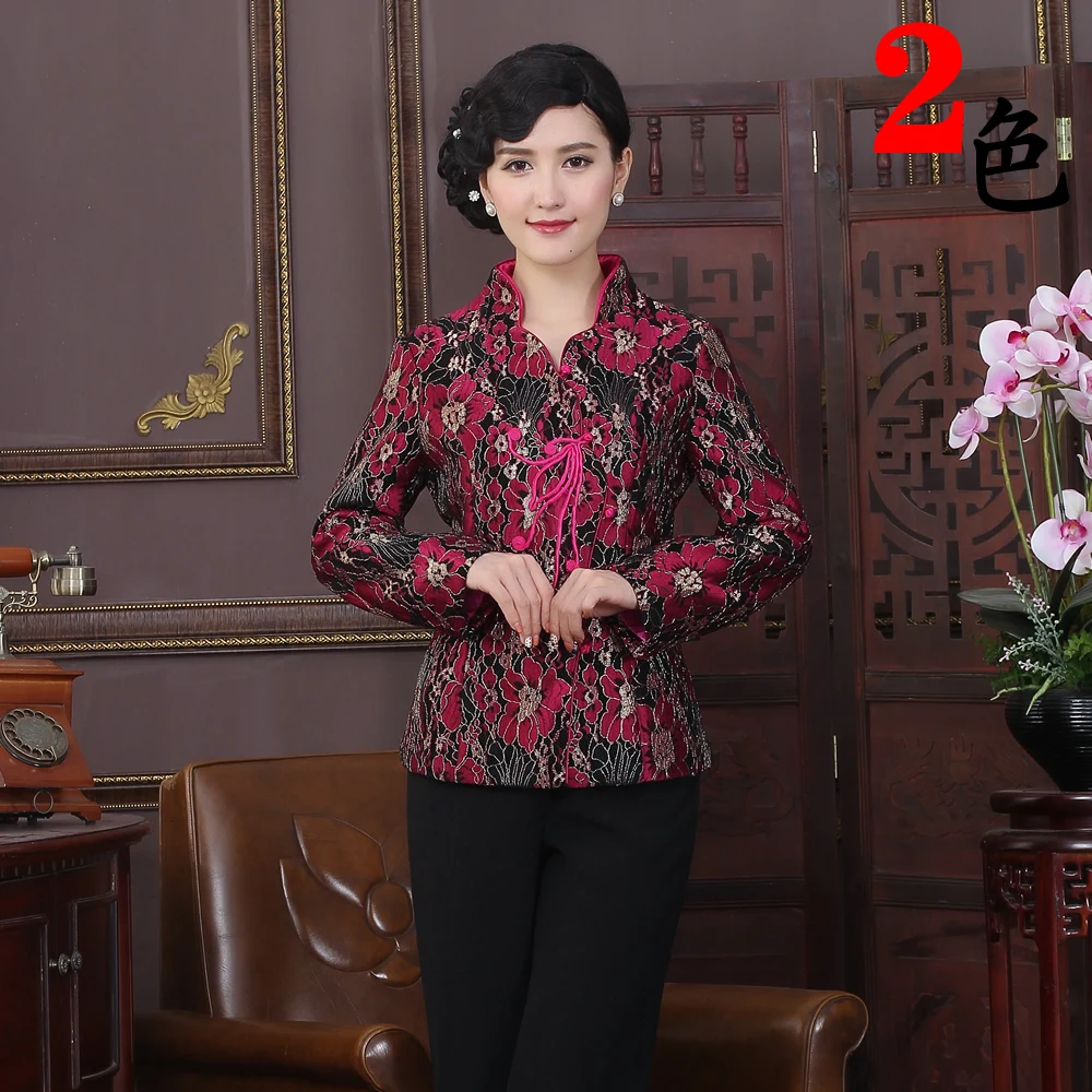Высокое качество новинка китайский стиль Женская весенне-осенняя куртка