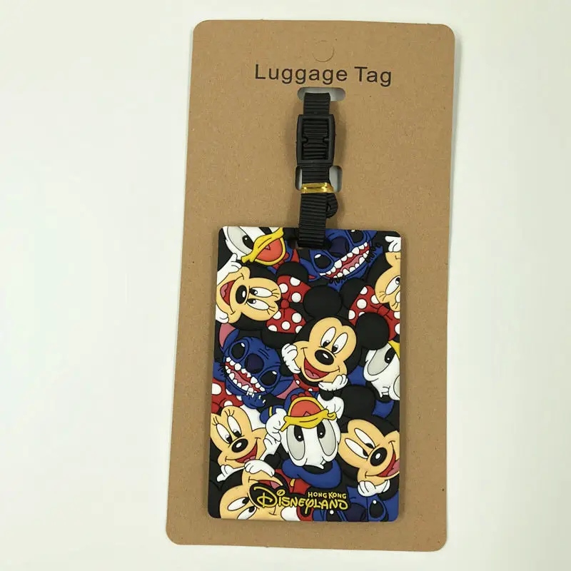 Дисней мультфильм Микки Маус багажная бирка Звездные войны костюм чехол ID адрес
