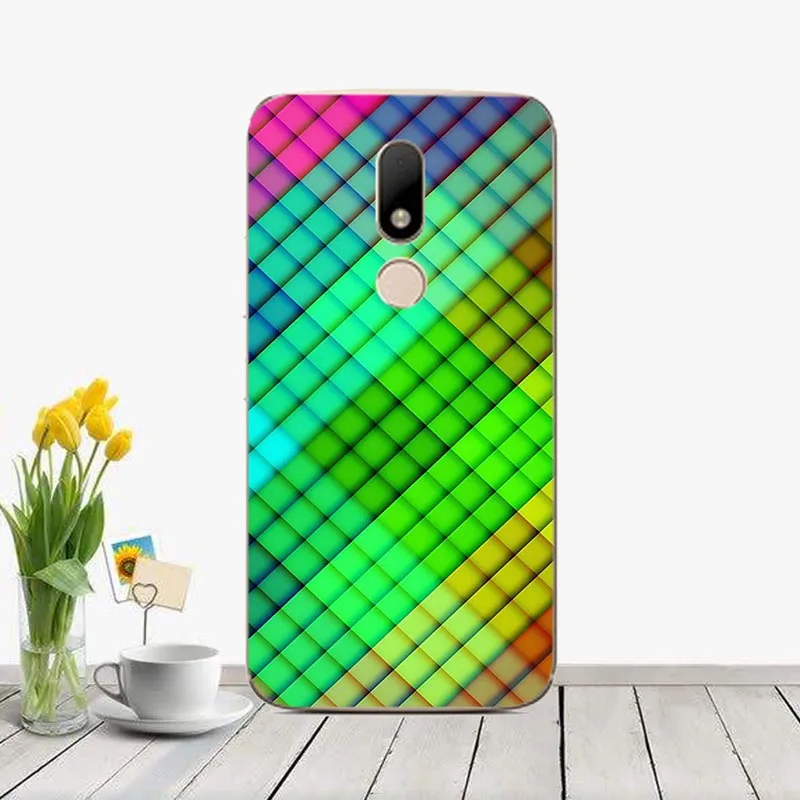 J24 Мягкий силиконовый чехол для Motorola Moto M XT1662 XT1663 розовый чехол с милыми животными чехол с принтом для Moto M задняя крышка Capas Fundas - Цвет: J24