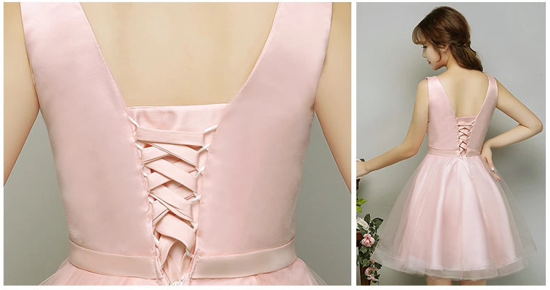 Симпатичный корсет для подростков без Рукавов Светло розовый домашний короткий