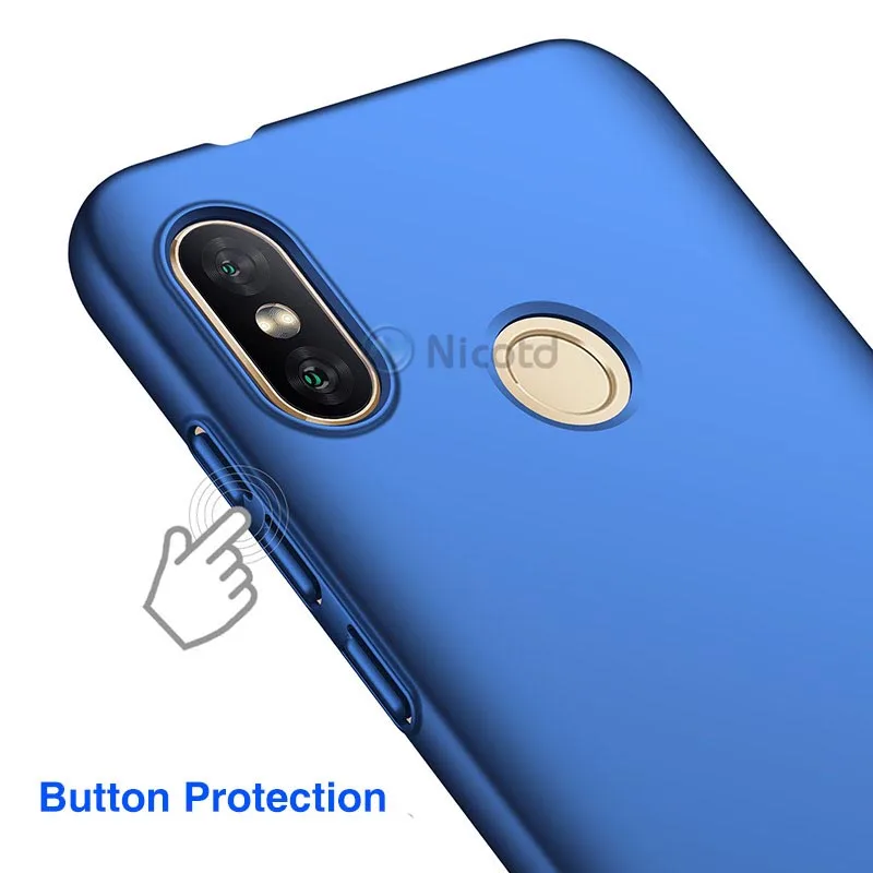 Чехол для Xiaomi Redmi Note 6 pro, Жесткий ПК, тонкий матовый защитный чехол для задней панели, чехол s для Xiomi Redmi 6A 6 pro Note6, чехлы для телефонов