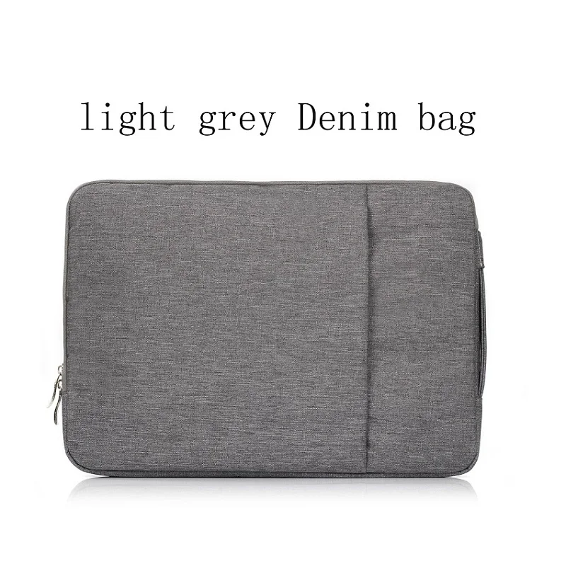 gray Denim bag Чехол для ноутбука Apple Macbook Air, Pro, retina, 11,12, 13,15 дюймов Сумка для ноутбука. Новая джинсовая сумка Air 13,3 дюймов Pro 13,3 - Цвет: gray Denim bag