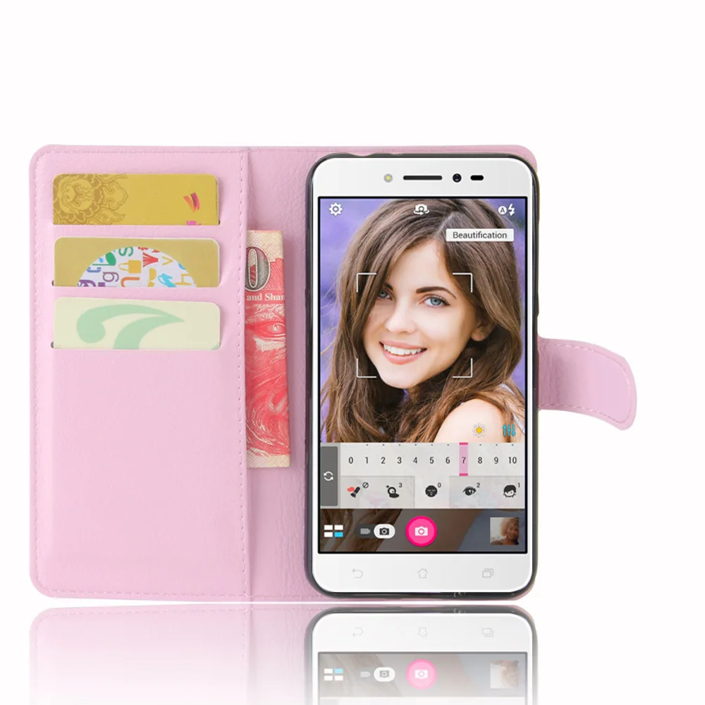 Super PU Leather Case Coque Carcasa For ASUS Zenfone 3 GO ZB501KL Flip Housing fundas Back Shell Cover | Мобильные телефоны и