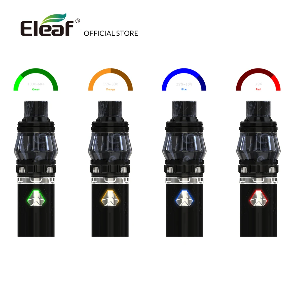 Оригинальный Eleaf iJust 21700 с ELLO Duro 2 мл/5 5 мл версия/с защитой от детей 80 Вт HW-M2/HW-N2 Ом