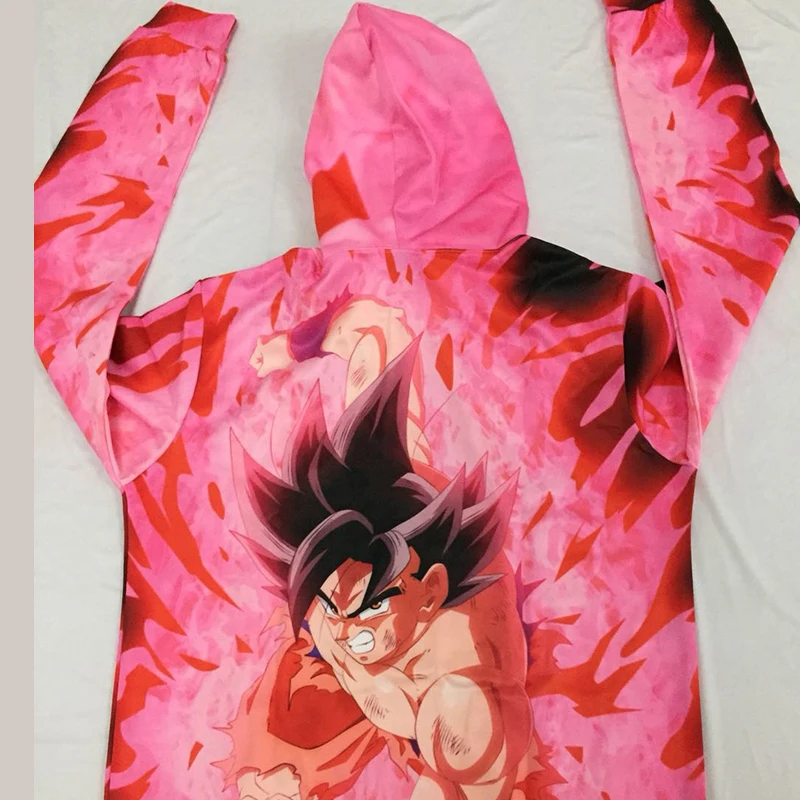 Худи Dragon Ball для мужчин и женщин 3D Толстовка Dragon Ball толстовка с Гоку аниме модные повседневные спортивные костюмы толстовка с капюшоном для мальчиков пуловер