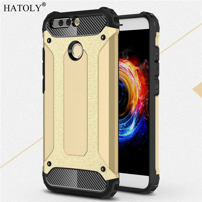 Чехол для Huawei Honor 8 Pro противоударный прочный армированный Жесткий V9 силиконовый
