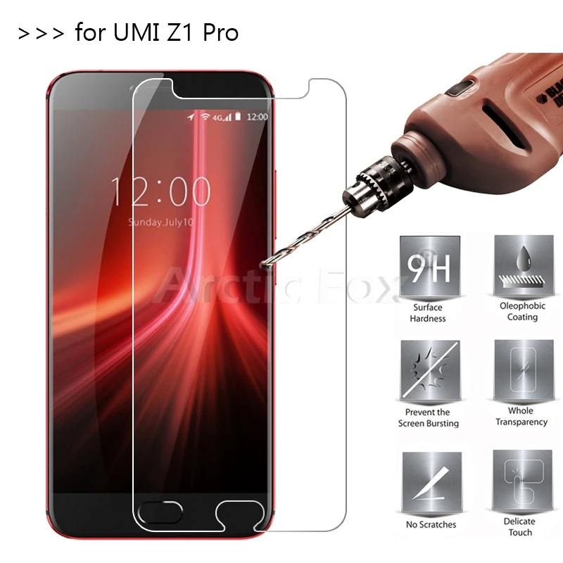 5 шт./лот закаленное Стекло для UMI Z1 Pro дюймов Экран протектор Защитная пленка |