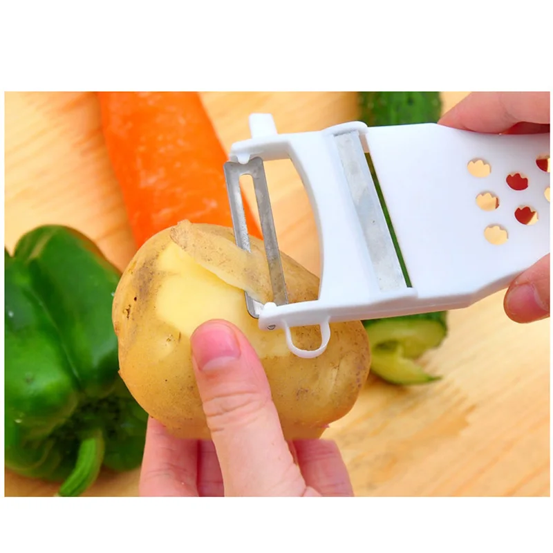 Нож для снимания кожуры из нержавеющей стали терка многофункциональный нож