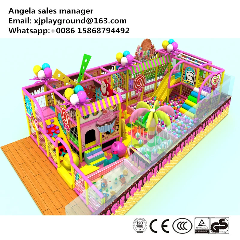 2017 игровая площадка для помещения с электроподогревом|indoor playground|playground indoorcommercial