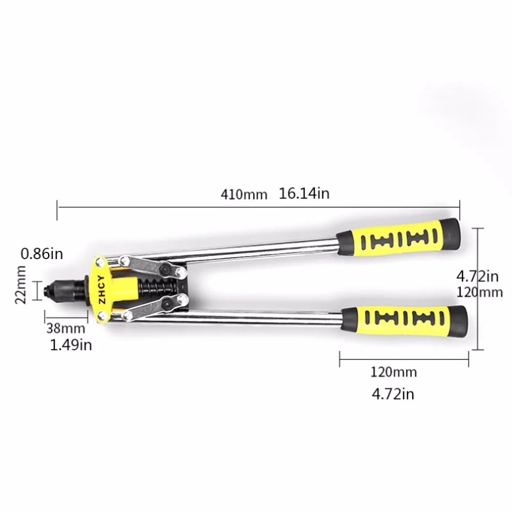 Практичный дизайн ручной Клепальщик пистолет для слепых заклепок инструмент