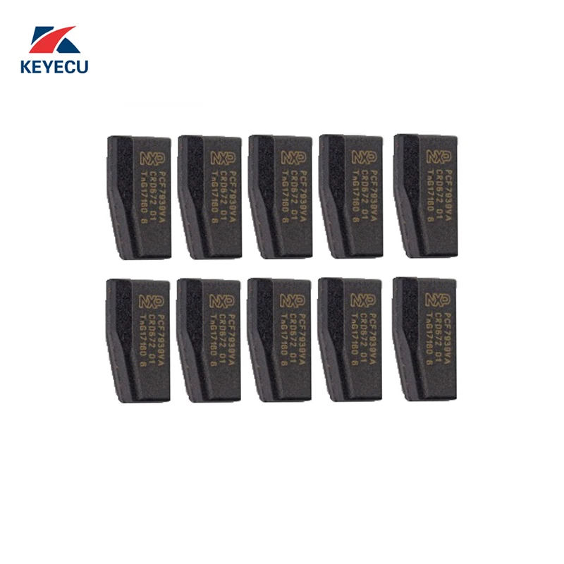 

Чистый чип ретранслятора KEYECU PCF7939VA, 10 шт.