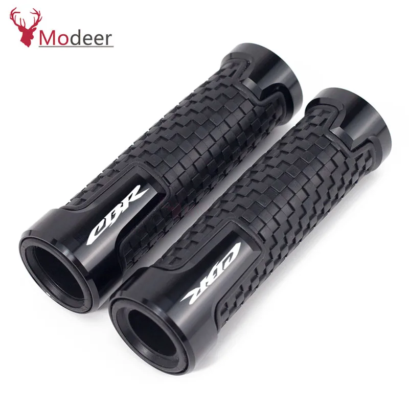 Titanium 7/8 ''рукоятка мотоцикла CNC 22 мм Универсальные уличные гоночные мото ручки для HONDA CBR1000 RR CBR 1000 RR CBR 1000RR - Цвет: Titanium