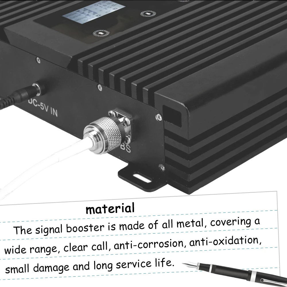 Усилитель сигнала 2G 4G трехдиапазонный 82dB Smart мобильный телефон LTE 800 GSM 900 DCS 1800