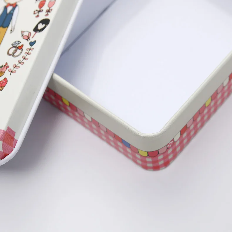 18 шт./лот металлическая коробка с мультяшными животными/Ностальгический чехол