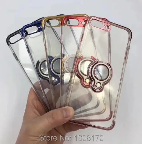 Блестящий автомобильный магнитный мягкий чехол из ТПУ для Iphone X I8 I7 8 7 6 6S Plus 5 5S SE