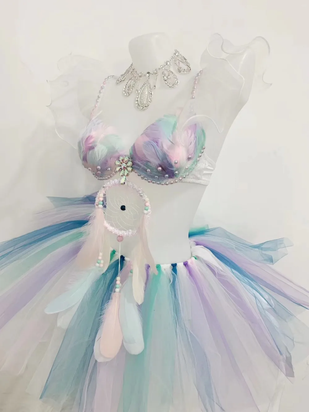 Женский костюм для ночного клуба танцевальной команды одежда бара вечеринки шоу