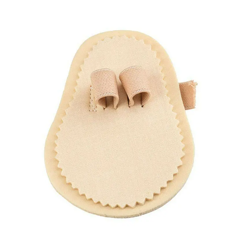 Double Toe Выпрямитель для ног шина плюсневые подушечки для ног молоток корректор для пальцев ног Подушка Корректор осанки поддержка ног - Цвет: Double Toe