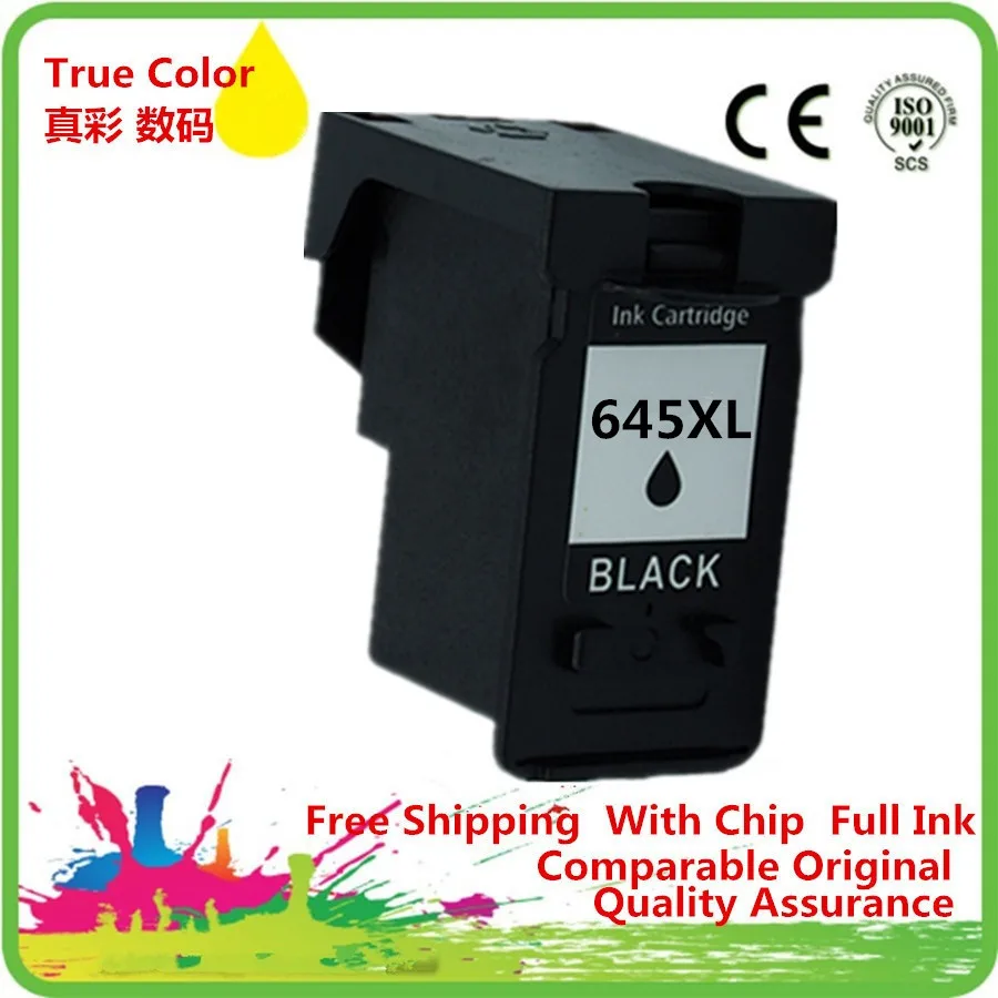 Картридж с чернилами Восстановленный для Canon PG 645 645BK PG645 PG645BK CL646 Pixma iP2850 MG2450 MG2455