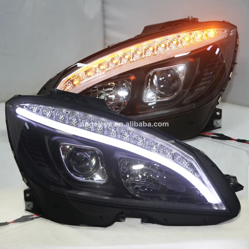 

For Mercedes-Benz W204 Led Head Lamp 2007 To 2011 Year JY