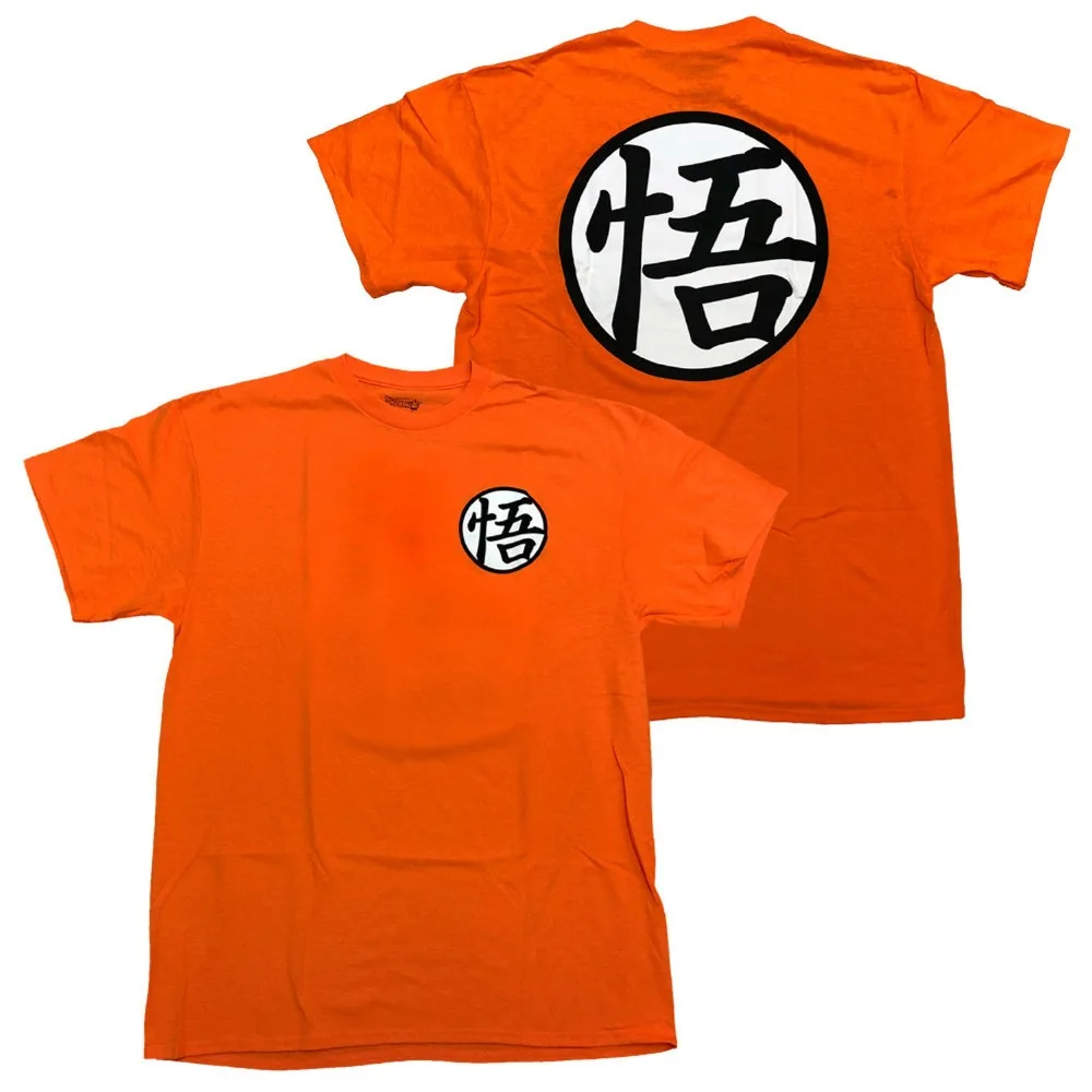 

Super Goku Symbol Adult Summer Tops for Man Summer Cotton T-Shirt Fashion Family T Shirts