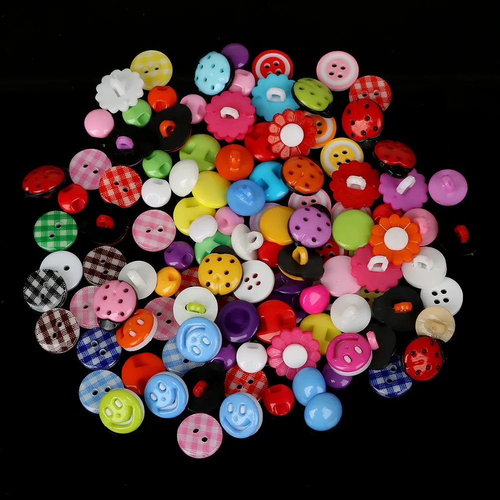 50 шт. круглые пластиковые пуговицы для шитья 9 15 мм|sewing buttons|plastic sewing buttonsbuttons for