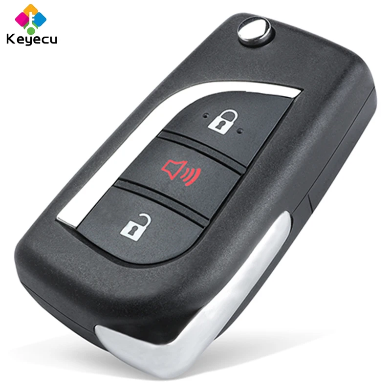 Запасной обновленный ключ KEYECU с дистанционным управлением и 3 кнопками 314 МГц G
